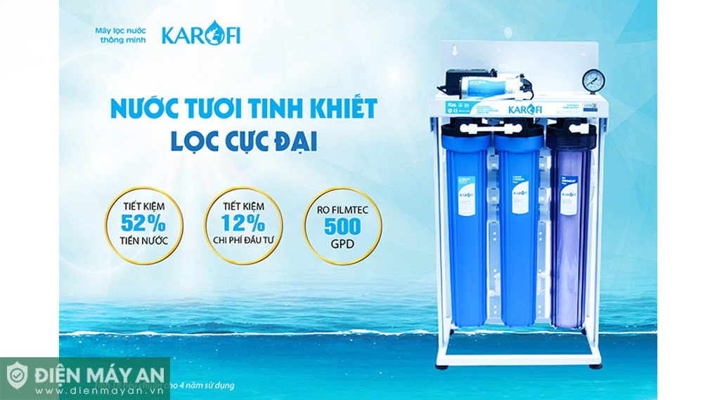 Máy lọc nước bán công nghiệp Karofi KT-KB80 (80 lít/giờ)